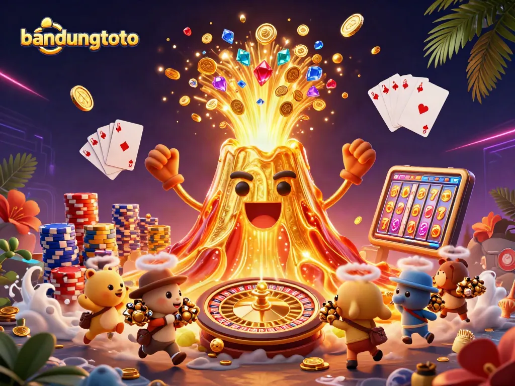 Experience thrilling gaming excitement with bandungtoto's vibrant casino scene full of treasures!