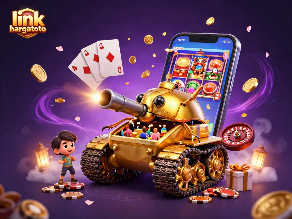 Engage with link hargatoto in an impressive 3D casino scene full of adventure and gambling excitement!