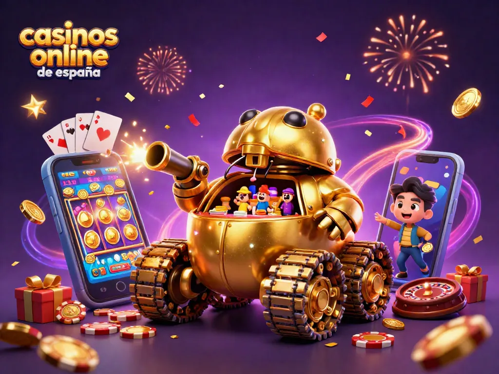 Disfruta de los mejores casinos online de España y sus emocionantes juegos como tragamonedas y ruleta.