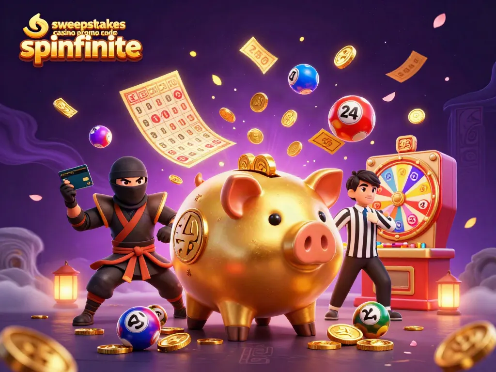 Engage with sweepstakes casino promo code spinfinite by joining lively interactions amid vibrant gaming elements.