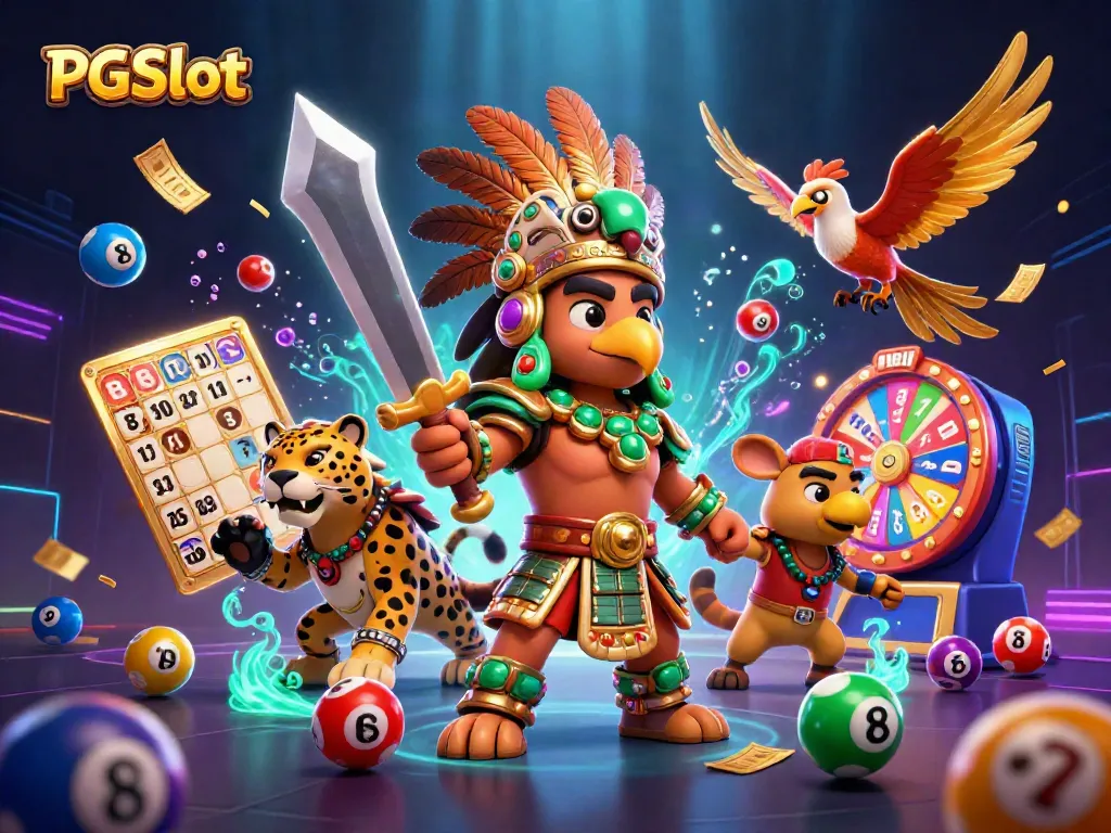 Experience PGSlot gaming excitement with colorful elements and dynamic designs.