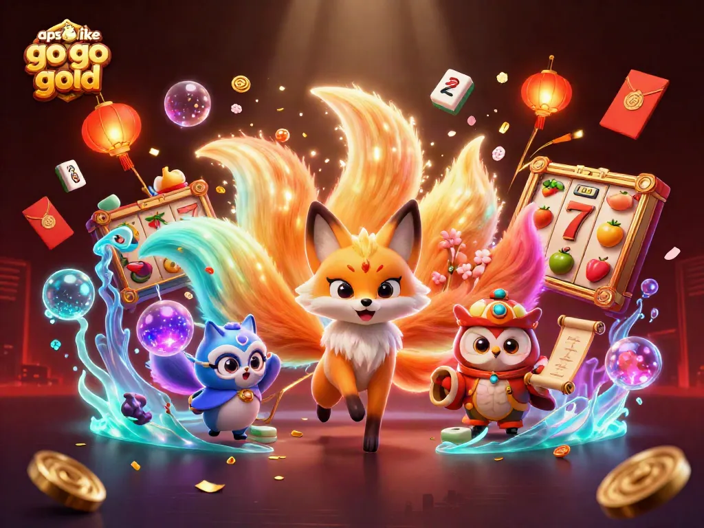 Spin and win with apps like go go gold featuring vibrant characters and exciting casino elements.
