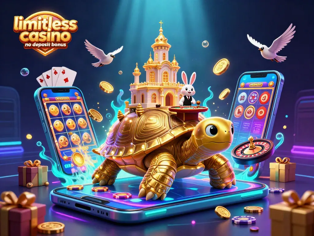 Experience limitless casino no deposit bonus with stunning 3D details, vibrant characters, and dynamic gaming elements.