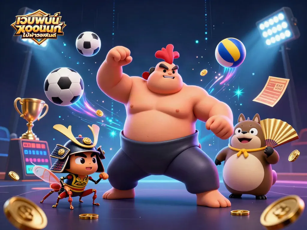 โชว์การแทงพนันจากเว็บพนันออนไลน์ ไม่ผ่านเอเย่นต์ กับภาพ 3D ที่เต็มไปด้วยรายละเอียด