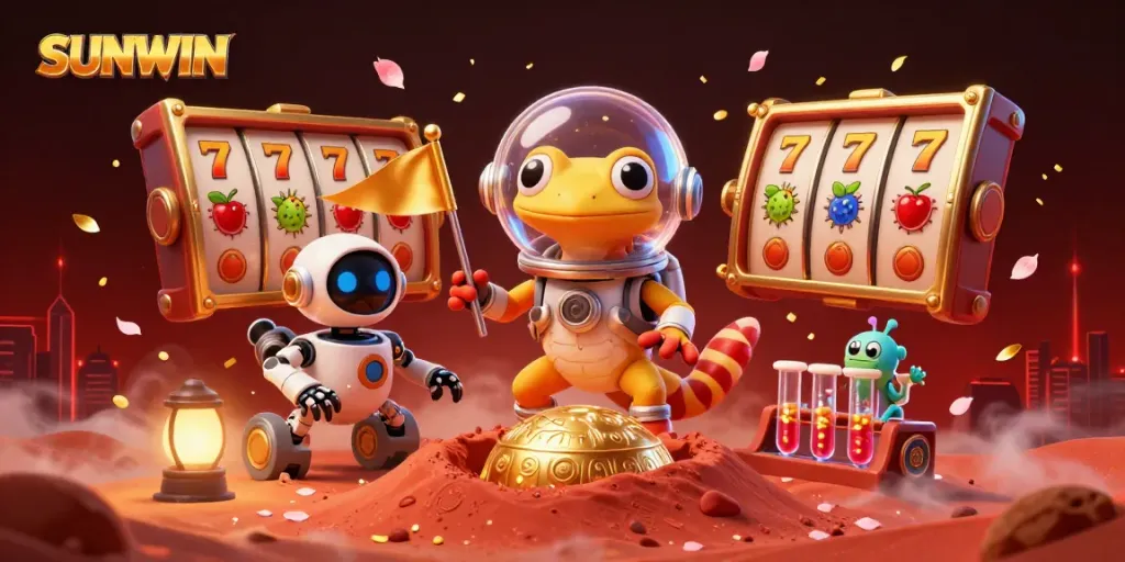 Experience thrill with SUNWIN in a vibrant casino world discovered on Mars