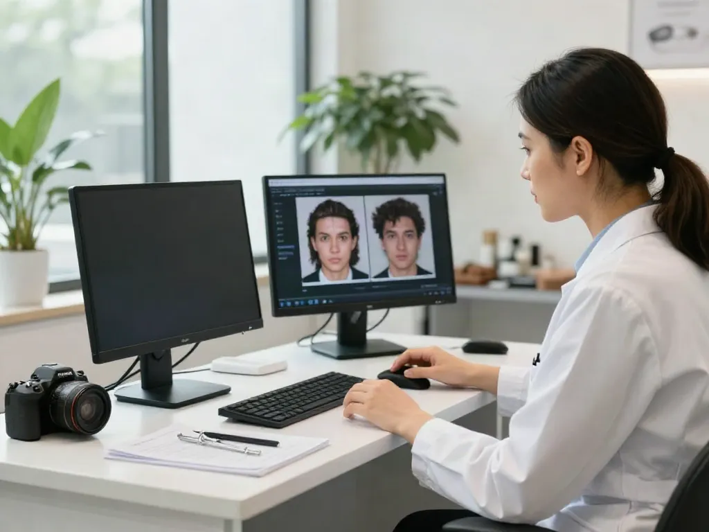 Hair Transplant consultation in a modern clinic with expert guidance