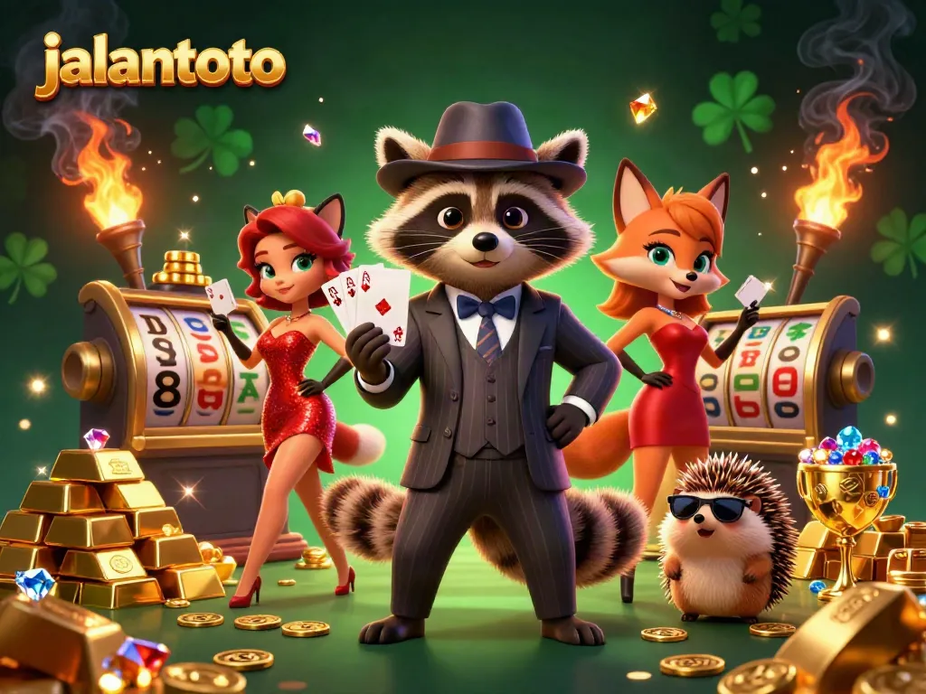Mengakses jalantoto dengan cepat sambil menikmati permainan slot jackpot, suasana kasino yang menawan.
