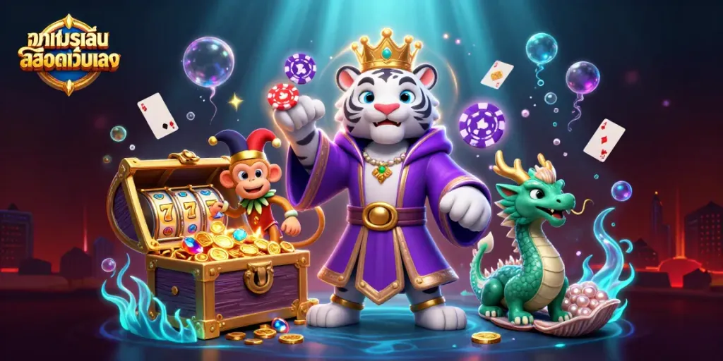 ทดลองเล่นสล็อตเว็บตรง กับสนุกสนานจากเกมสล็อตและคาสิโนออนไลน์ที่มอบโอกาสชนะให้กับผู้เล่น