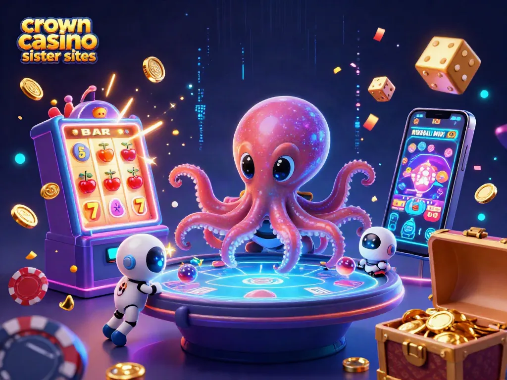 Play at crown coins casino sister sites with exciting alien-themed casino games and vibrant graphics.