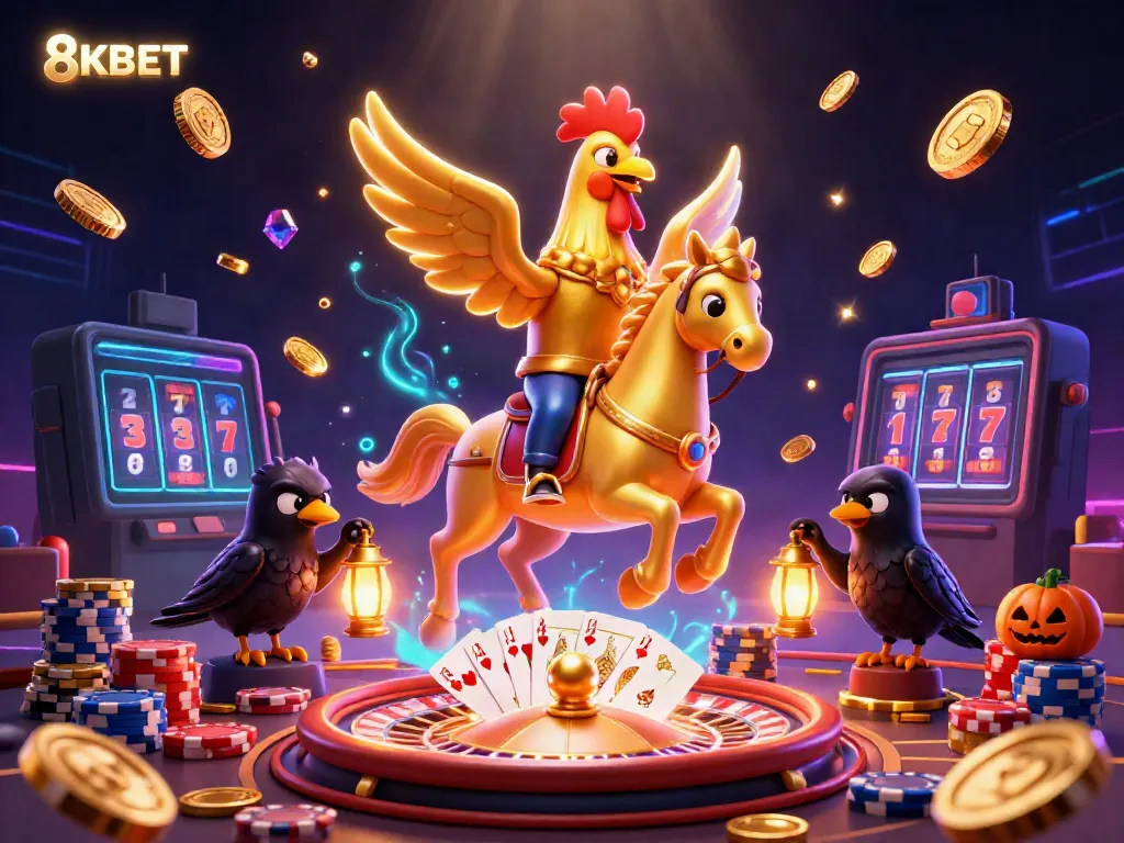 Experience exciting gameplay at 8KBET with vibrant casino elements and captivating characters.